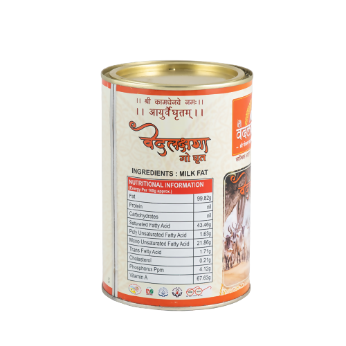 Vedlakshana Go Ghrit (Desi Cow Ghee) | Traditional Ghee | Vedic Bilona Method|Pure, Natural & Healthy | Swadesiicart