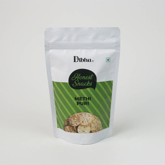 Dibha - Honest Snacking Methi Puri Snack - Dibha Snacking