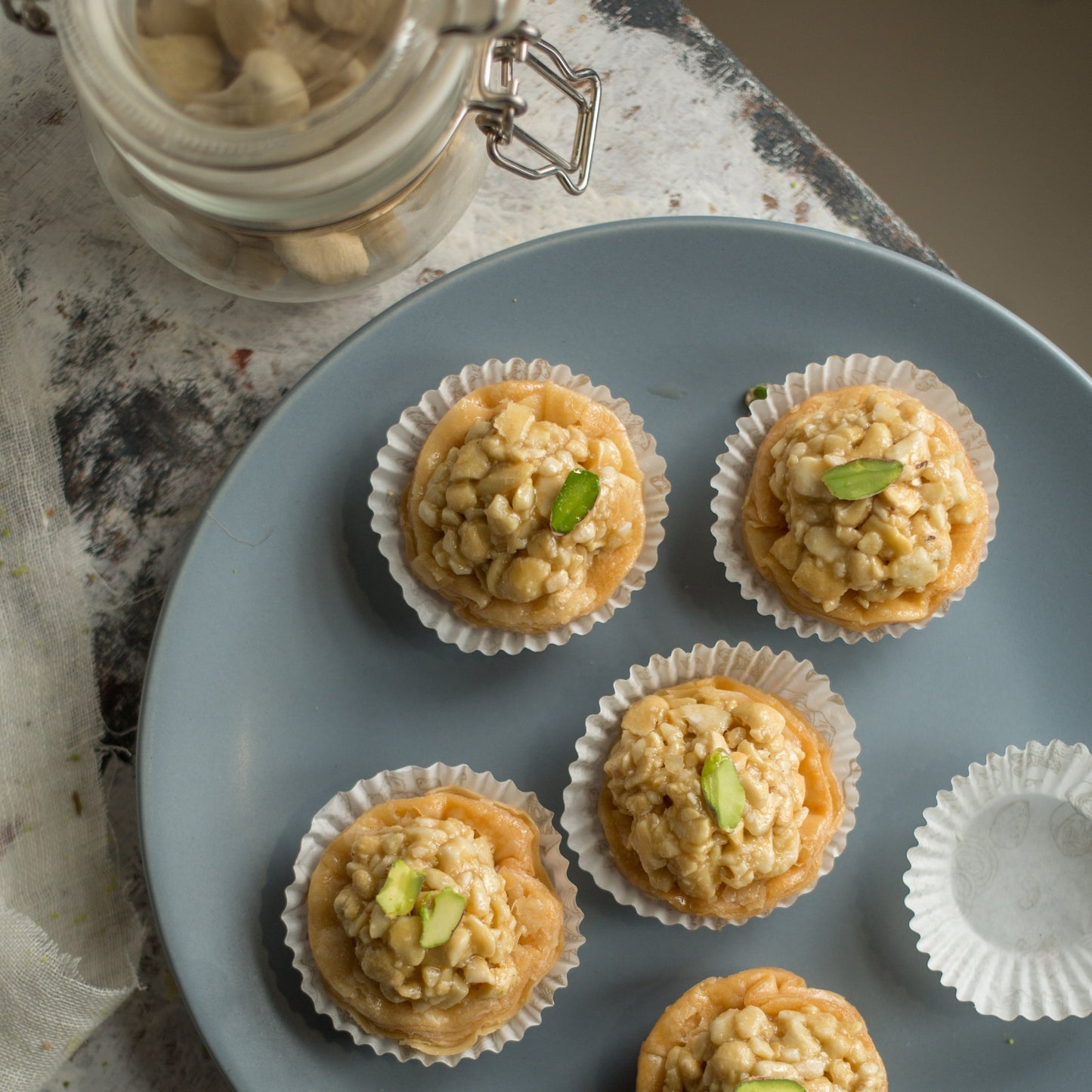 Almond House Honey Cashew Tart