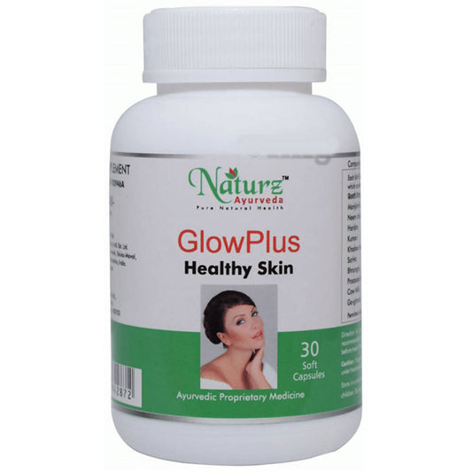 Naturz Ayurveda Glow Plus Capsules | Swadesiicart