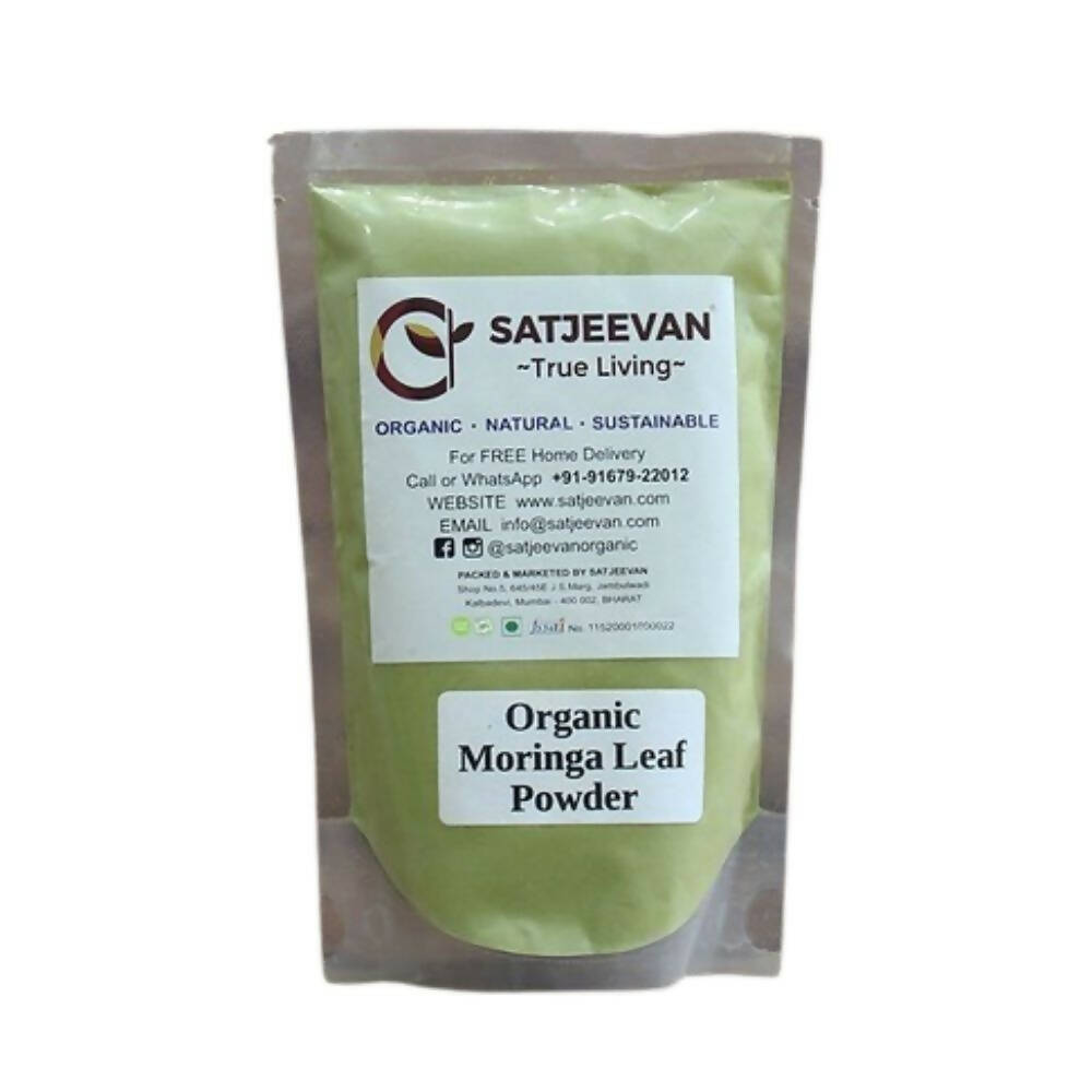 Satjeevan Organic Moringa Leaf Powder - Swadesiicart