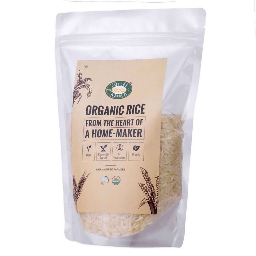 Millet Amma Organic Basmati Rice - Swadesiicart