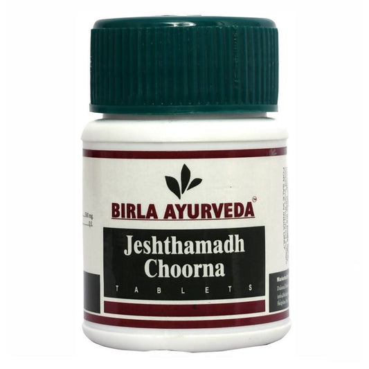 Birla Ayurveda Jeshtamadh Choorna Tablets | Swadesiicart