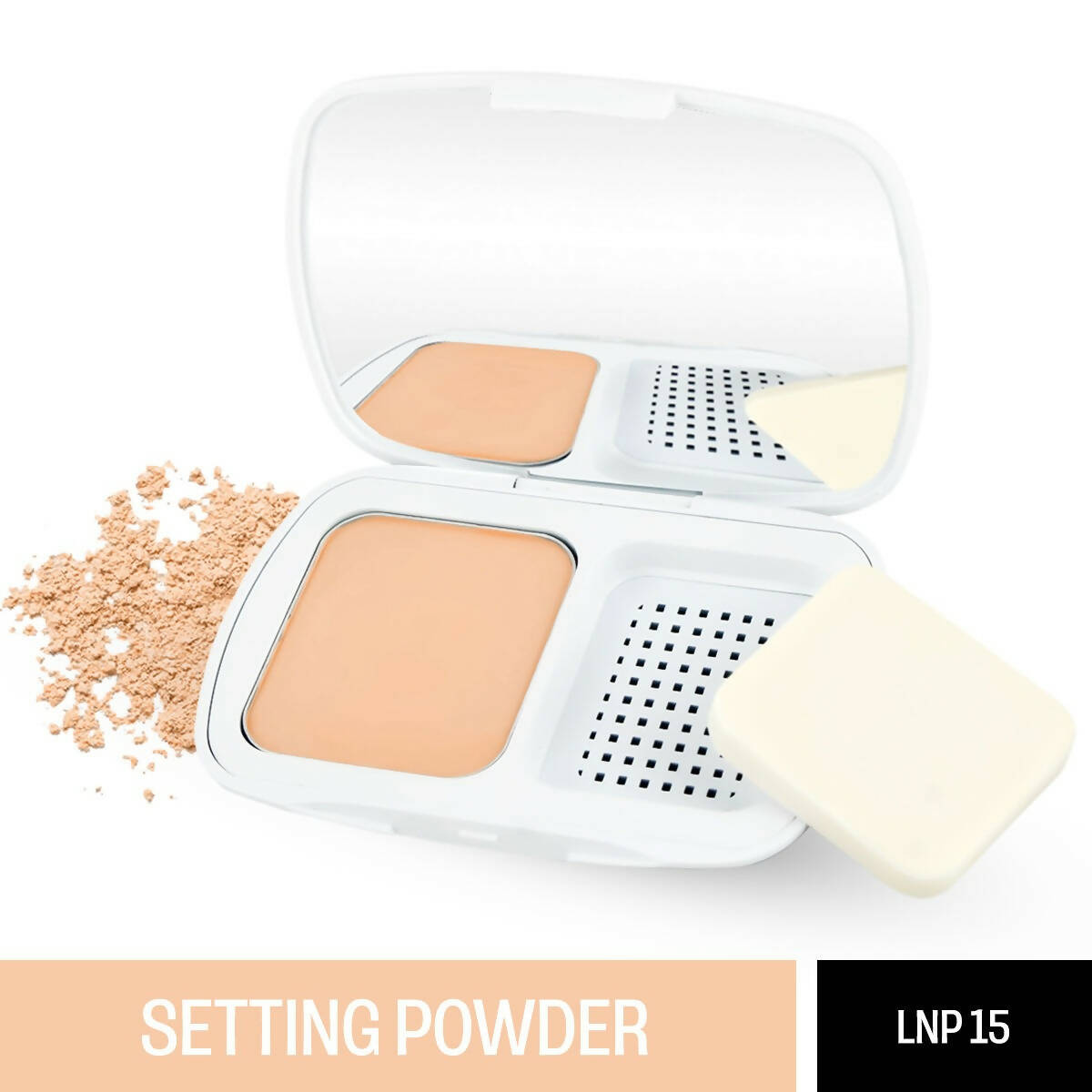 Insight Cosmetics Flawless Finish Setting Powder Non Oily Matte Look LNP15 - Swadesiicart