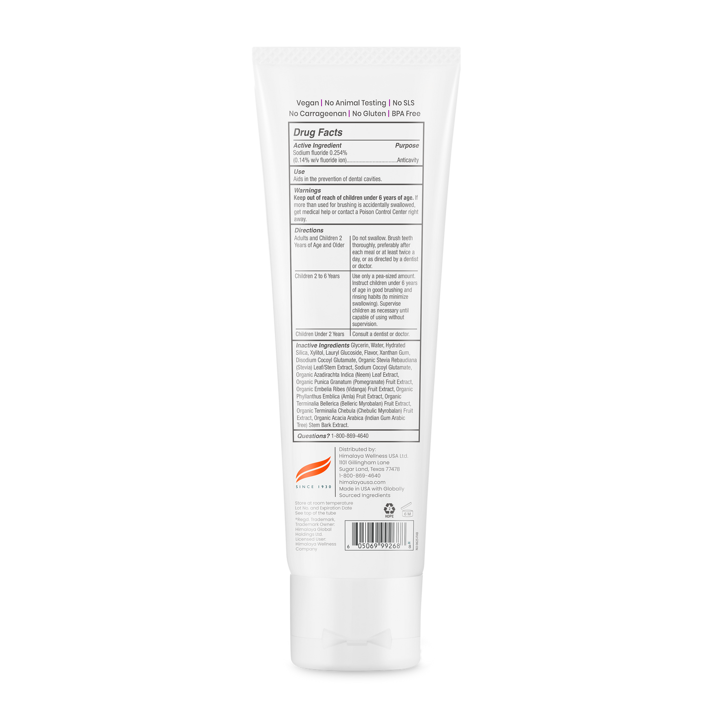 Kids Fluoride Anticavity Bubble Gum Toothpaste