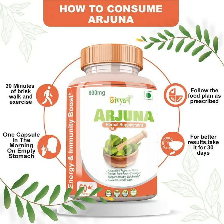 Divya Shree Arjuna Capsules | Swadesiicart