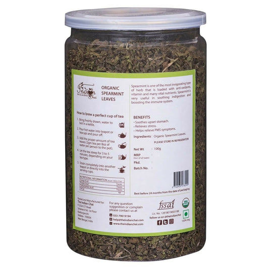 The Indian Chai - Organic Spearmint Tea | Swadesiicart