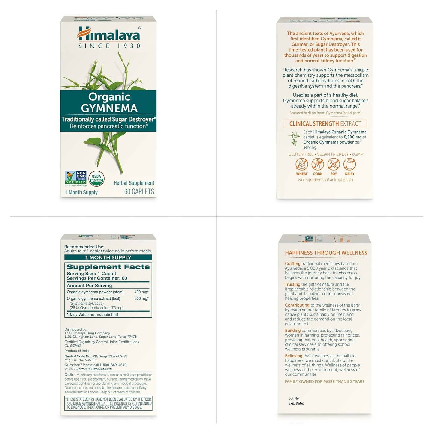 Himalaya Herbals Gymnema Caplets | Swadesiicart