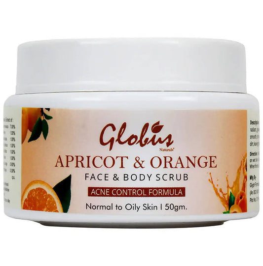 Globus Naturals Apricot & Orange Face & Body Scrub - Distacart