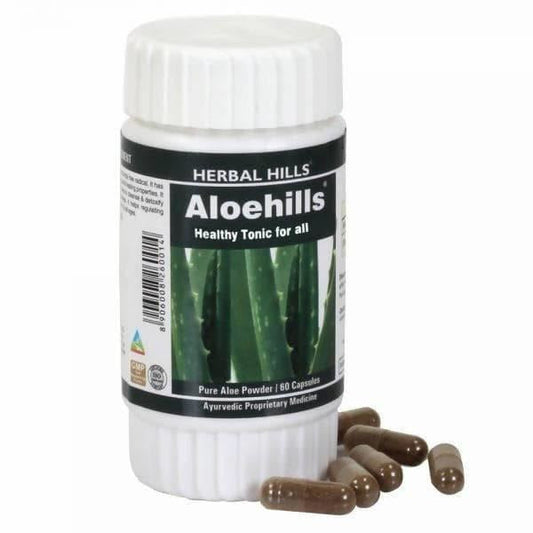 Herbal Hills Ayurveda Aloehills Capsules | Swadesiicart