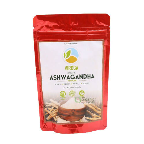 Viroga Organic Ashwagandha Powder | Swadesiicart