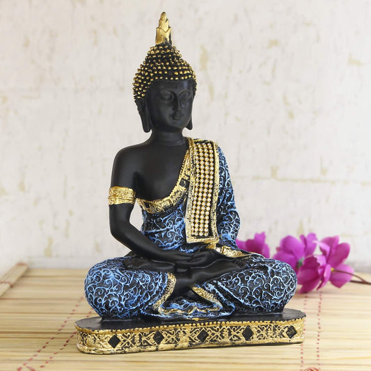 Swadesiicart Buddha Showpiece - Blue