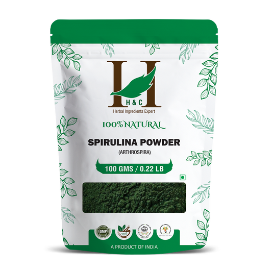 H&C Herbal Spirulina Powder - Just Jaivik