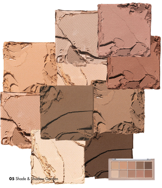 Rom&nd Better Than Palette - 05 Shade And Shadow Garden - Swadesiicart