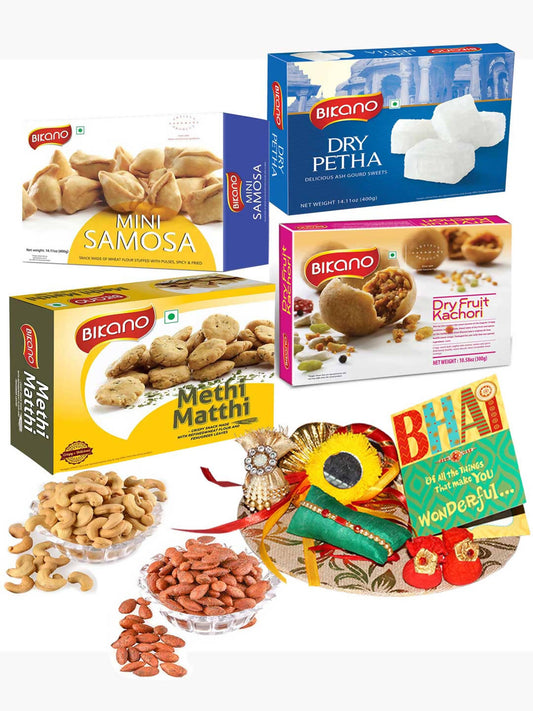 Bikano Snacks Magic with Dryfruits Rakhi Gifts - Bikanervala