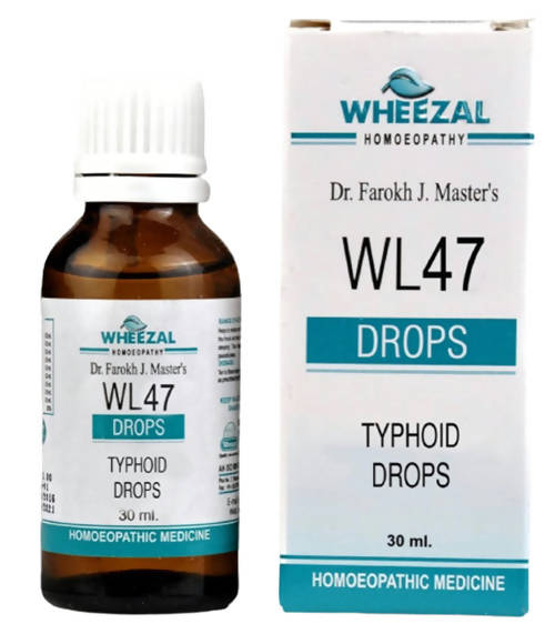 Wheezal Homeopathy WL47 Typhoid Drops | Swadesiicart