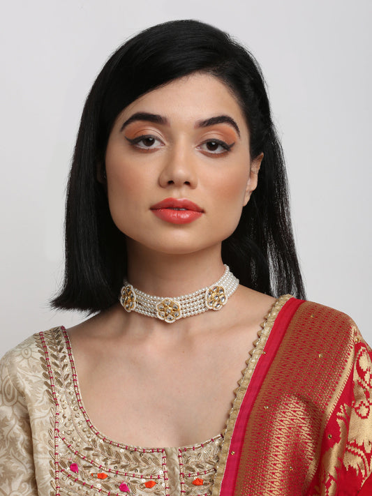 Kundan Choker - Ruby Raang | Swadesiicart