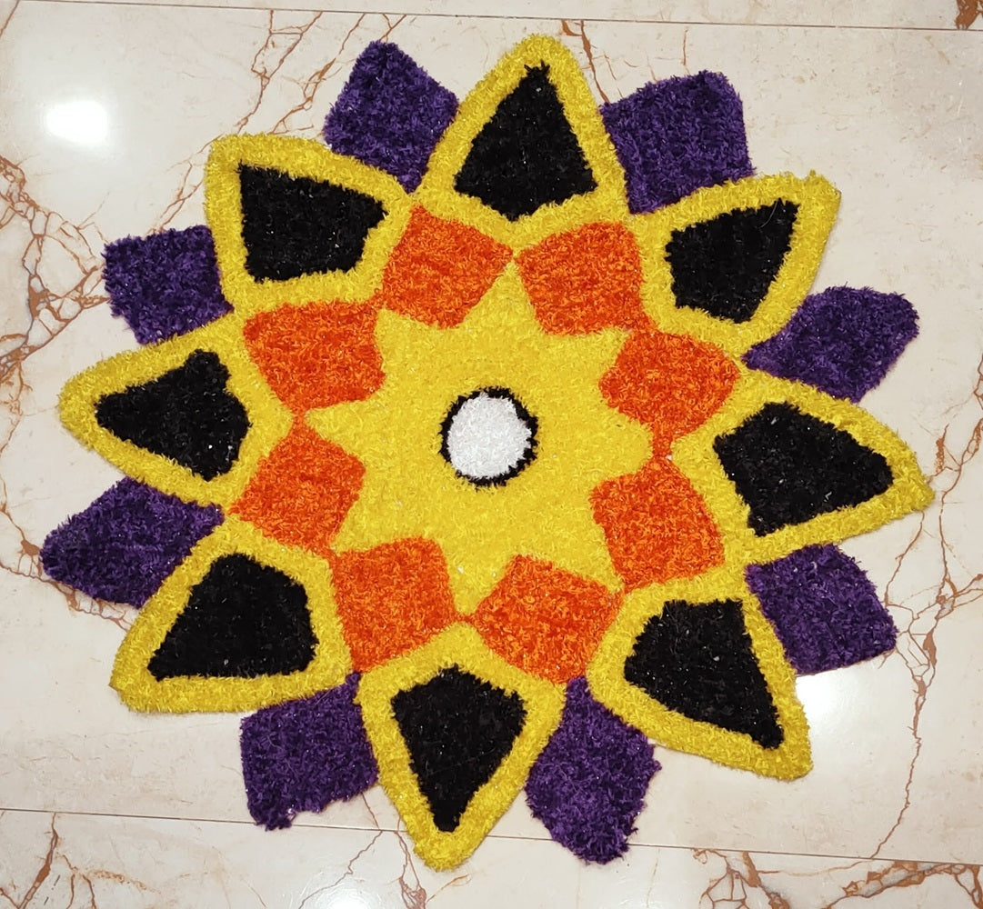 Reusable Rangoli Mats - Mokshi Collections