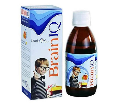 Nutrigold BrainIQ High Strength Omega-3 Drops | Swadesiicart