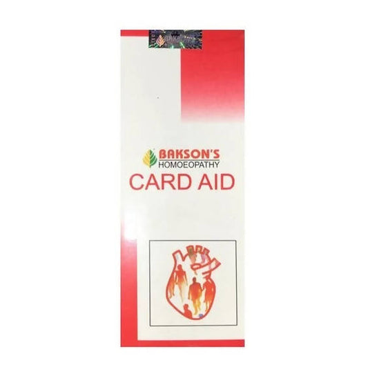 Bakson's Homeopathy Card Aid Drops | Swadesiicart