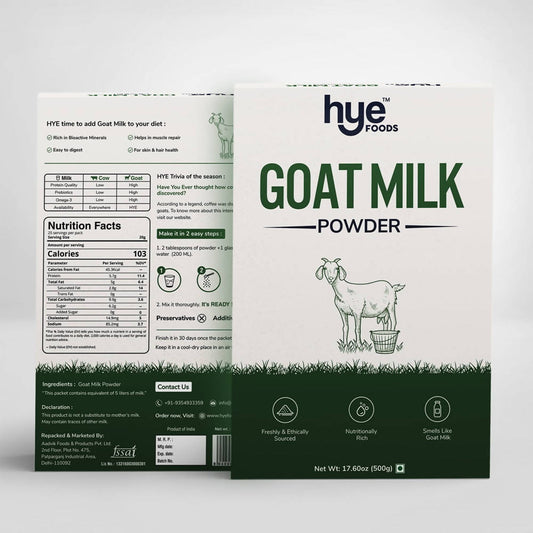 Hye Foods Goat Milk Powder - Swadesiicart