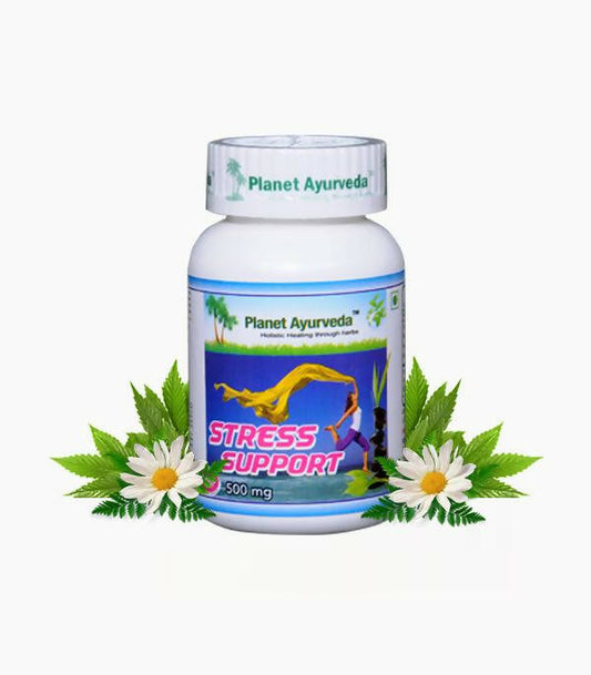 Planet Ayurveda Stress Support Capsules - Planet Ayurveda