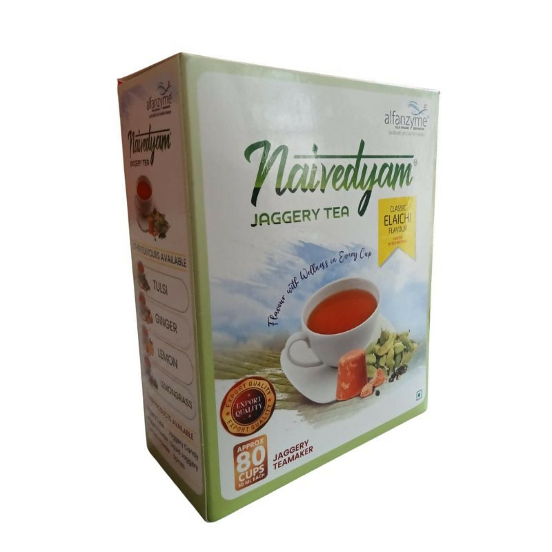 Naivedyam Classic Elaichi Flavour Jaggery Tea - Alfanzyme