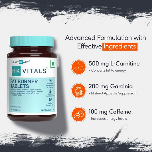 HK Vitals Fat Burner Tablets - Swadesiicart