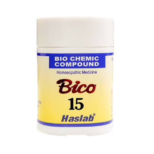 Haslab Homeopathy Bico 15 Biochemic Compound Tablets | Swadesiicart
