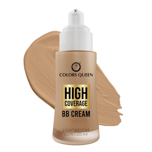 Colors Queen High Coverage BB Cream Foundation - Classic Ivory | Swadesiicart