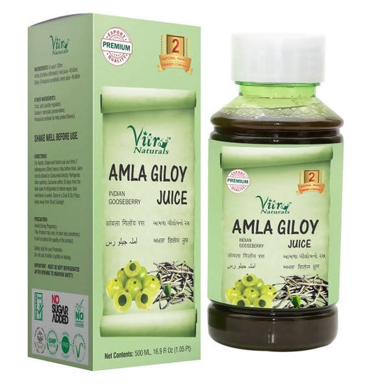 Vitro Naturals Amla Giloy Juice (500 Ml) | Swadesiicart