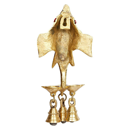 Artvarko Brass Ganesha Wall Hanging - Swadesiicart