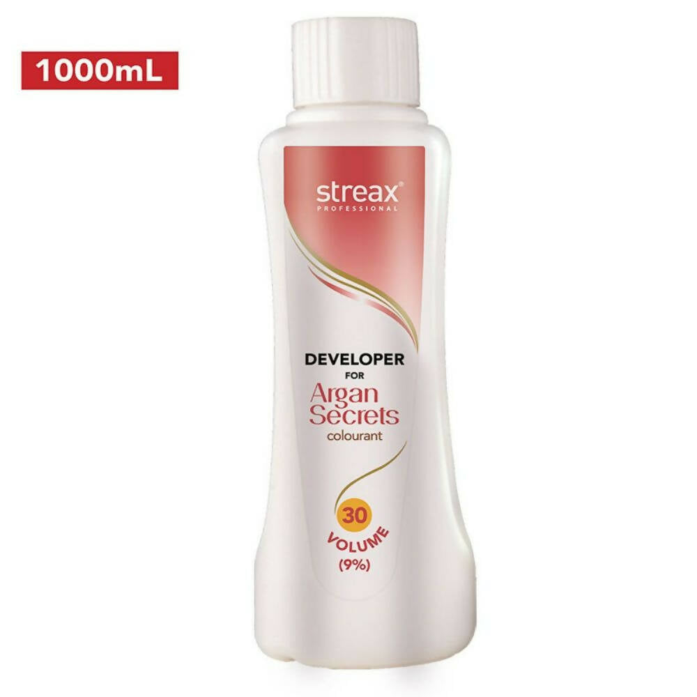 Streax Professional Developer for Argan Secrets Colourant - 30 Volume 9% - Swadesiicart
