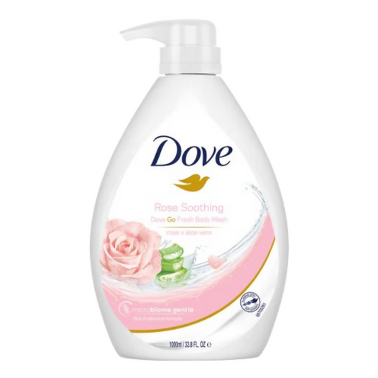 Dove Body Wash- Soothing Rose & Aloe Vera Body - Swadesiicart