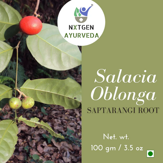 Nxtgen Ayurveda Saptrangi (Salacia Oblonga) Roots | Swadesiicart