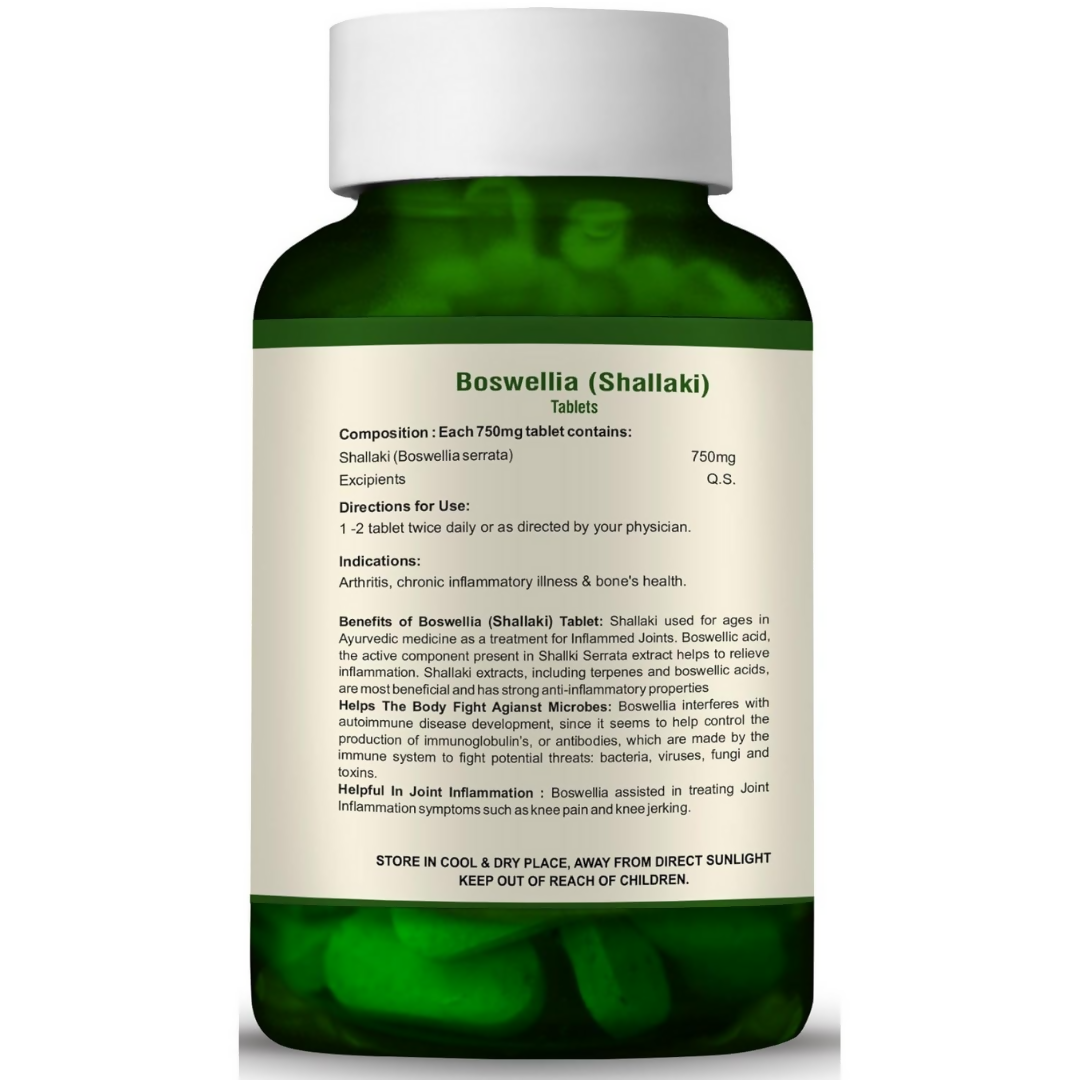 Bio Resurge Life Shallaki Boswellia Tablets - Swadesiicart