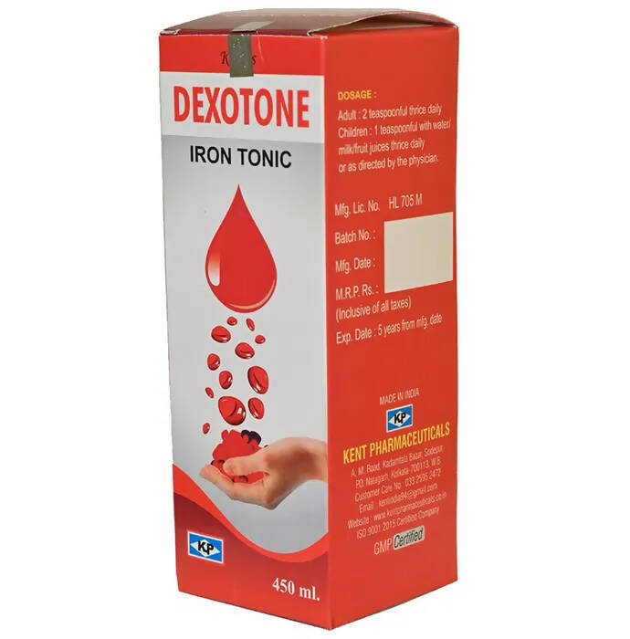 Kent Pharma Dexotone Iron Tonic | Swadesiicart