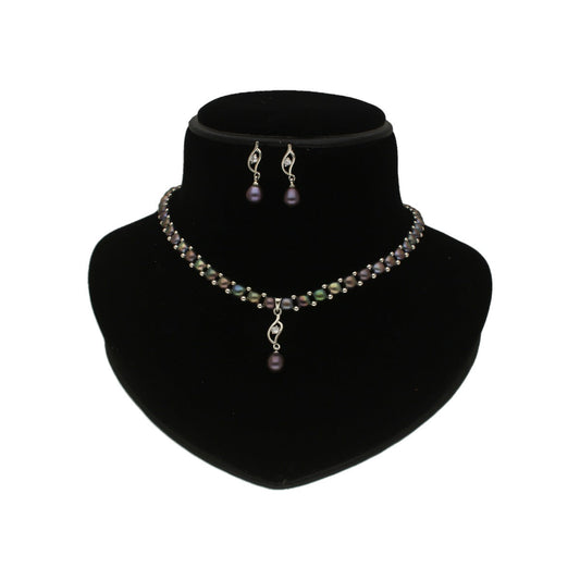J Pearls Fancy 1 Line Pearl Necklace