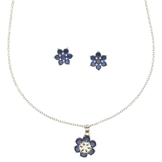 J Pearls Trendy 925 Silver Pendant Set | Swadesiicart