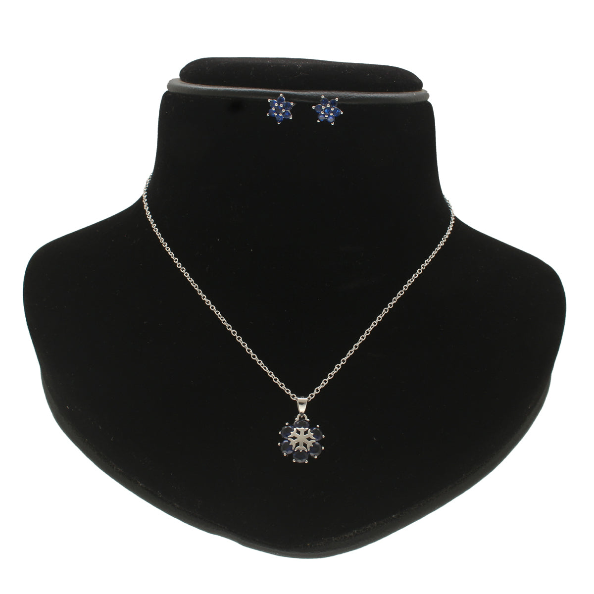 J Pearls Trendy 925 Silver Pendant Set | Swadesiicart