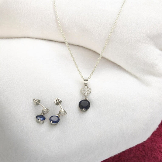 J Pearls Clara 925 Silver Pendant Set | Swadesiicart