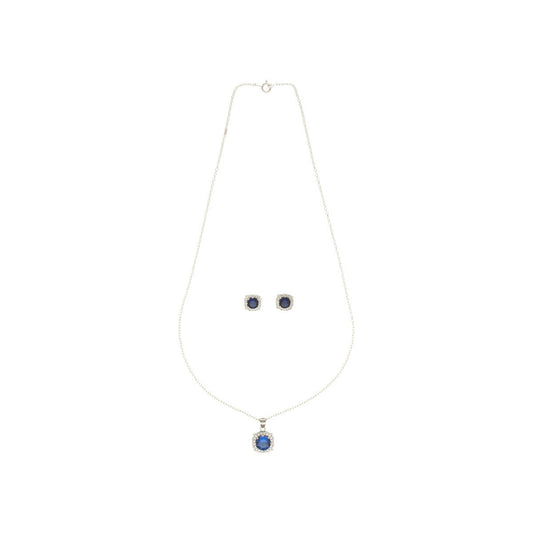 J Pearls Bella 925 Silver Pendant Set