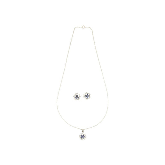 J Pearls Divin 925 Silver Pendant Set