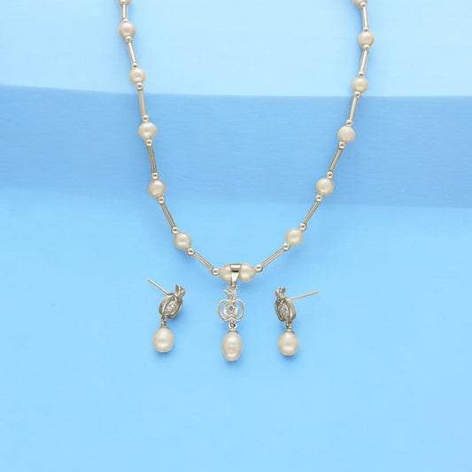 J Pearls Percy Pearl Pendant Set