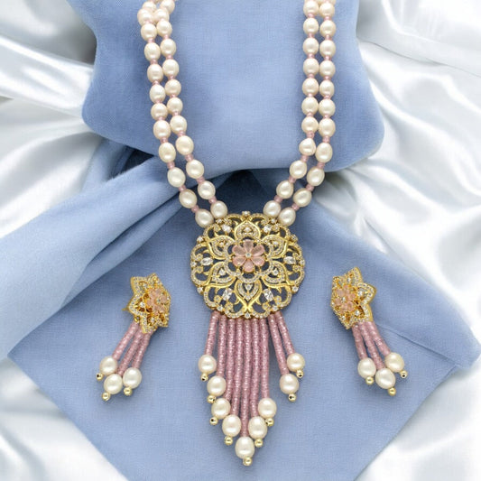 J Pearls Rhea Pearl Set - Swadesiicart