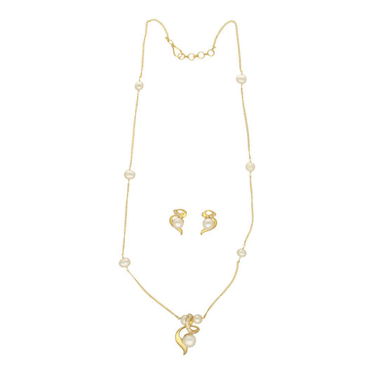 J Pearls Vivita Pearl Pendant Set