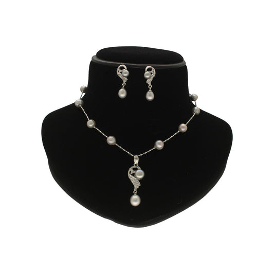 J Pearls Vitya Pearl Pendant Set
