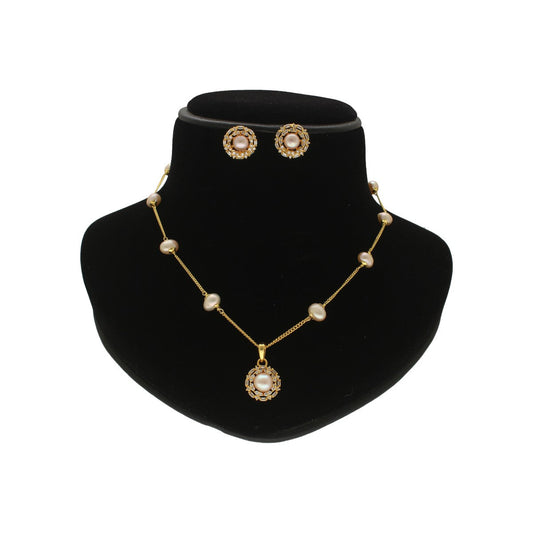 J Pearls Orvele Pearl Pendant Set