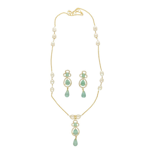 J Pearls Esta Pearl Pendant Set