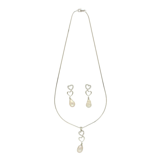 J Pearls Adora Pearl Pendant Set